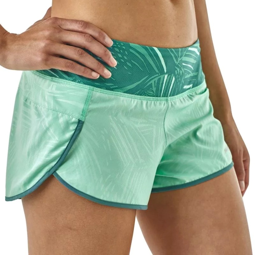 ☑️Patagonia Teal and Navy Women's Athletic Shorts